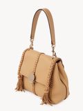  Túi Nữ Chloe Small Penelope Soft Shoulder Bag 'Milky Brown' 