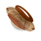  Túi Nữ Christian Louboutin Biloumoon Basket Small 'Cuoio' 