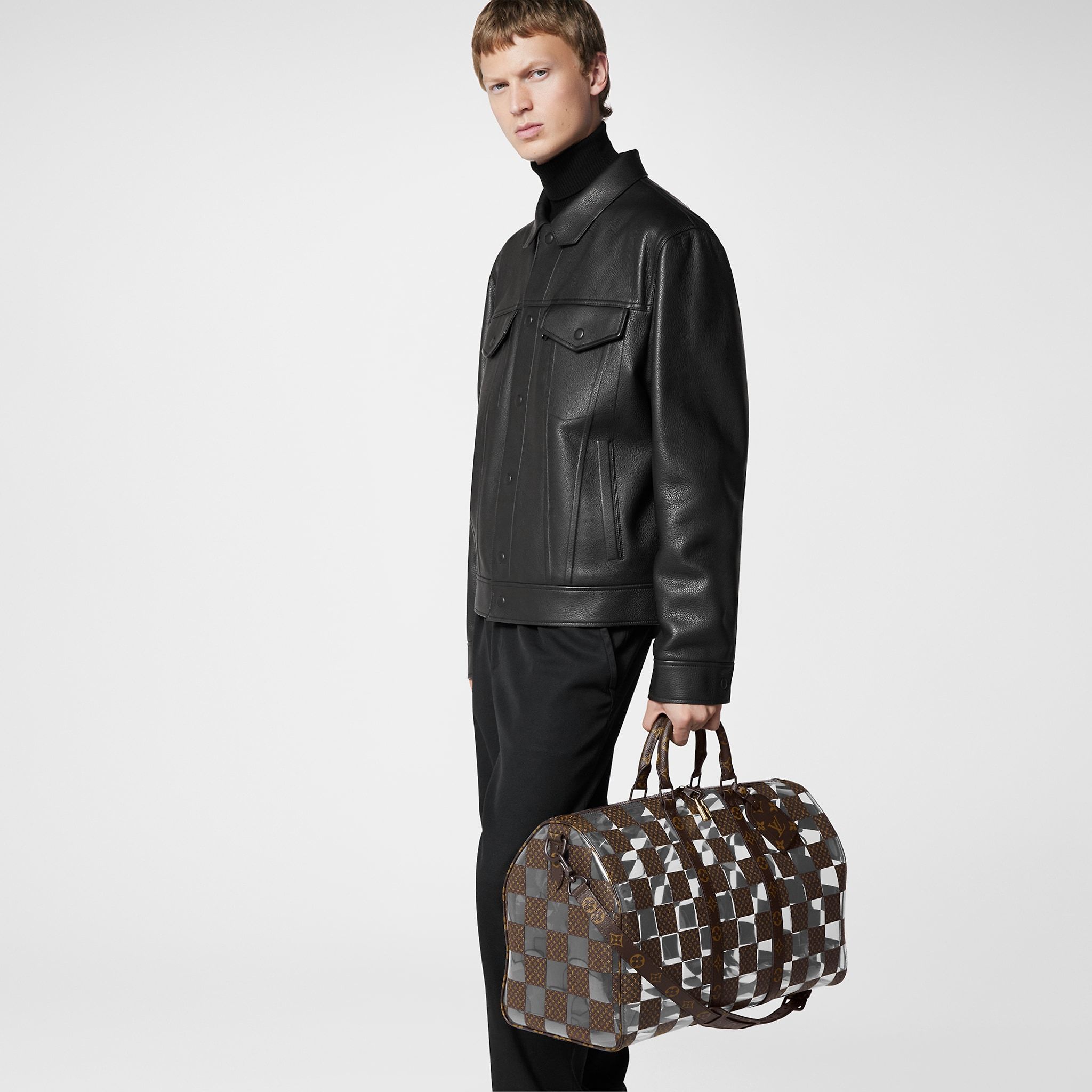 Louis Vuitton Keepall Bandoulière 50 Bag Blue Monogram Denim and Navy   EliteLaza  Find it Love it Buy it