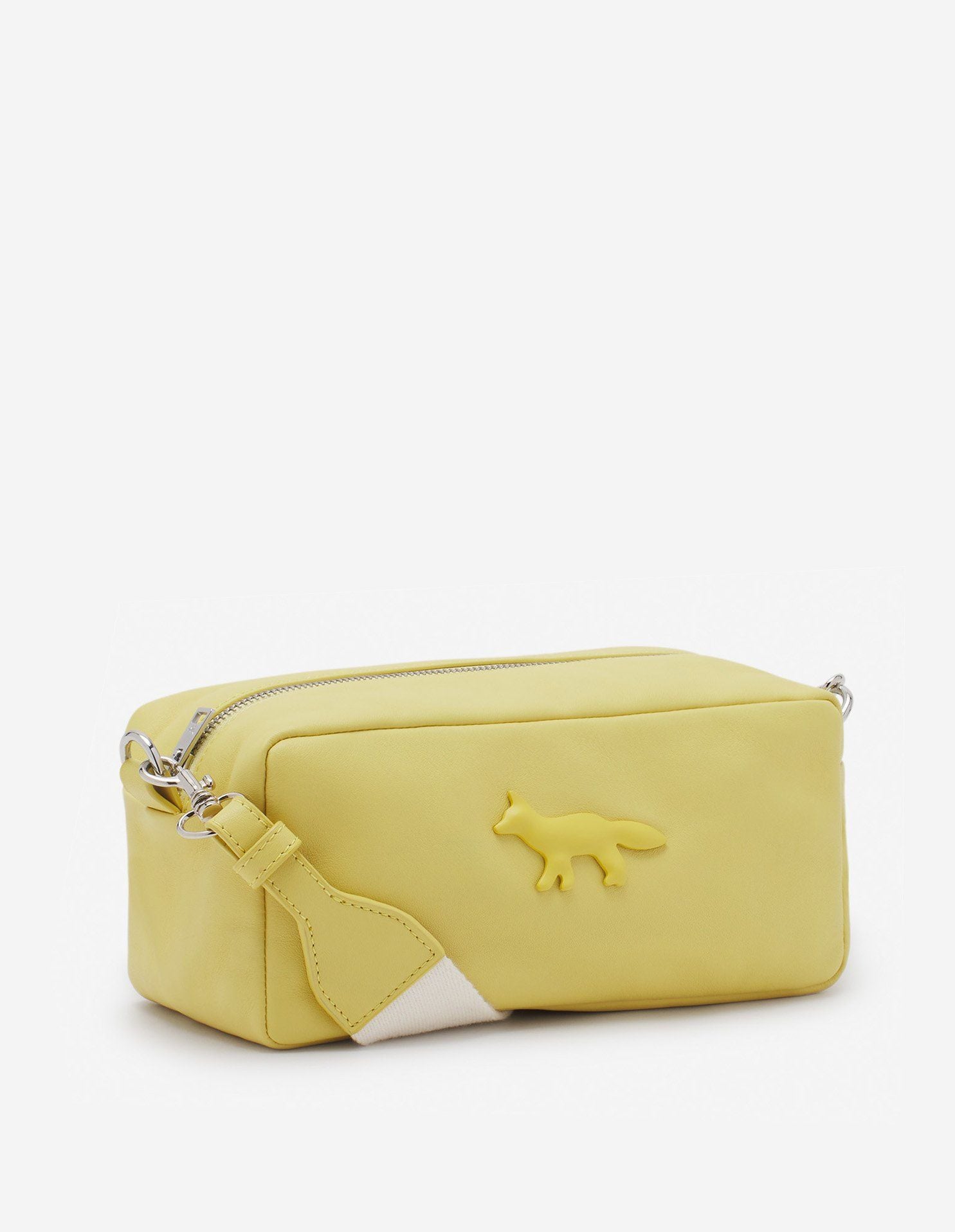  Túi Nữ Maison Kitsune Cloud Trousse Bag 'Lime Green' 