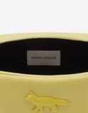  Túi Nữ Maison Kitsune Cloud Trousse Bag 'Lime Green' 