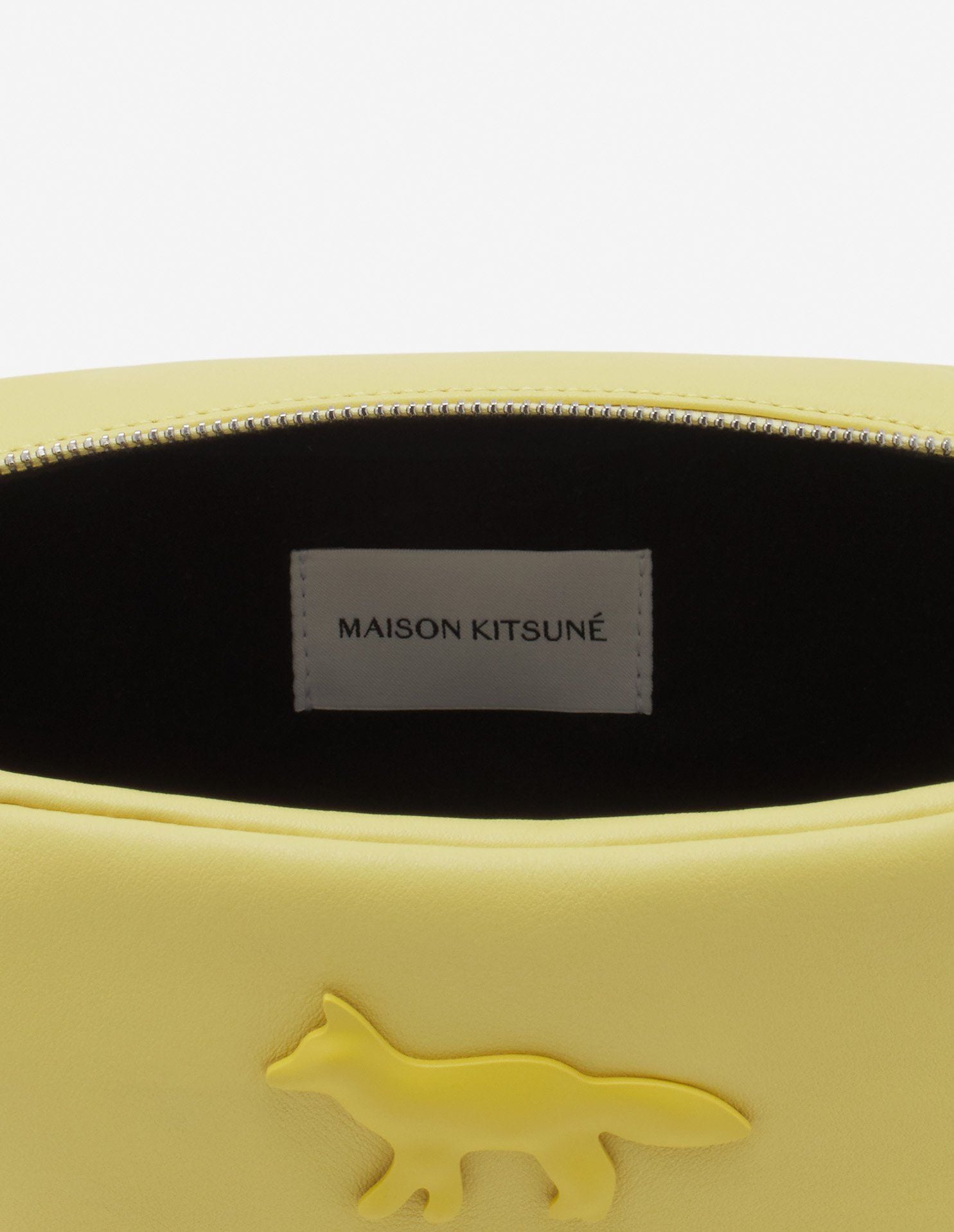 Túi Nữ Maison Kitsune Cloud Trousse Bag 'Lime Green' 