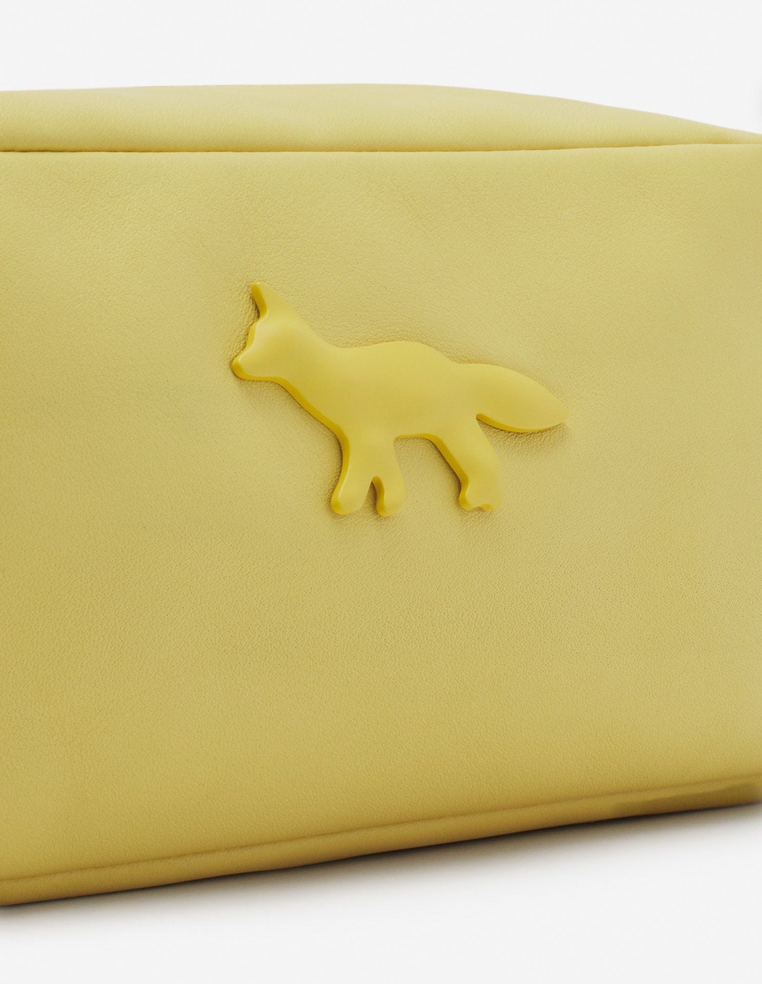  Túi Nữ Maison Kitsune Cloud Trousse Bag 'Lime Green' 