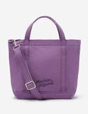  Túi Nữ Maison Kitsune Fox Head Small Tote 'Lilac' 
