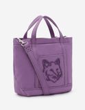  Túi Nữ Maison Kitsune Fox Head Small Tote 'Lilac' 