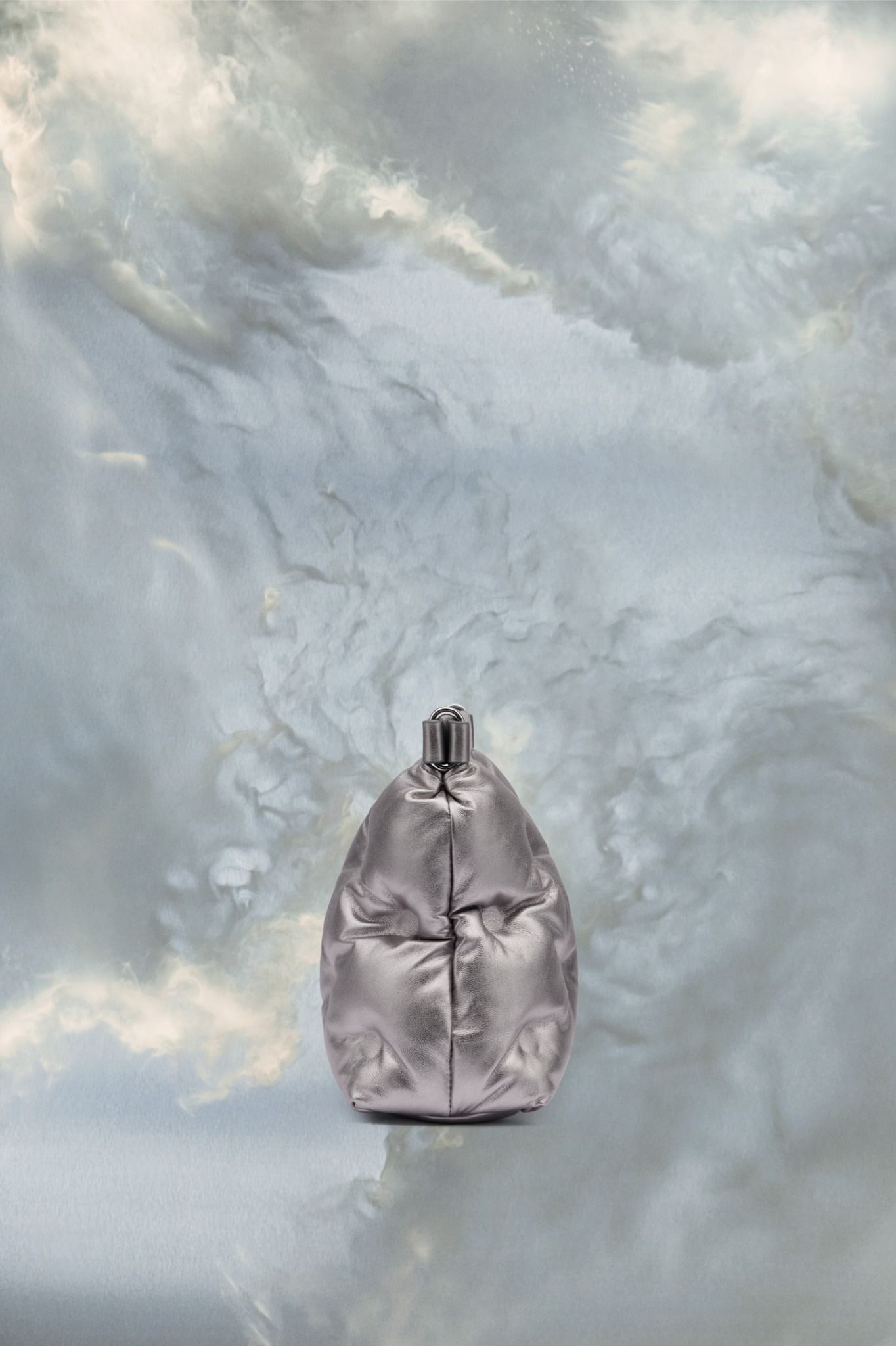  Túi Nữ Maison Margiela Glam Slam Classique Small 'Silver' 