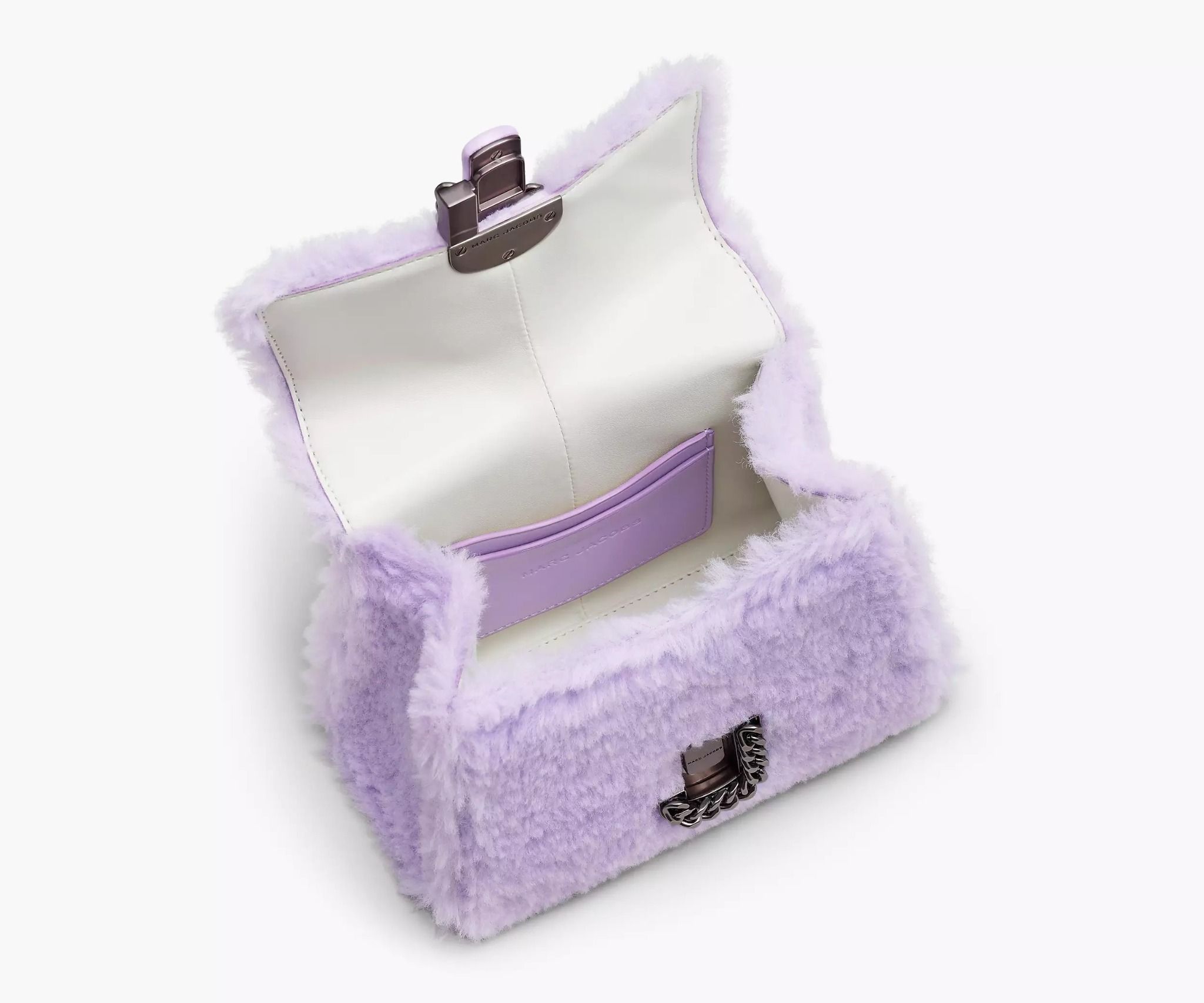  Túi Nữ Marc Jacobs Teddy St. Marc Mini Top Handle 'Lilac' 