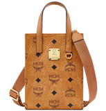  Túi Nữ MCM X-Mini Aren Tote Bag In Visetos Nappa 'Cognac' 
