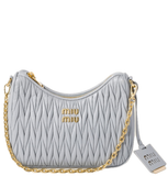  Túi Nữ Miu Miu Matelassé Shoulder Bag 'Cornflower' 
