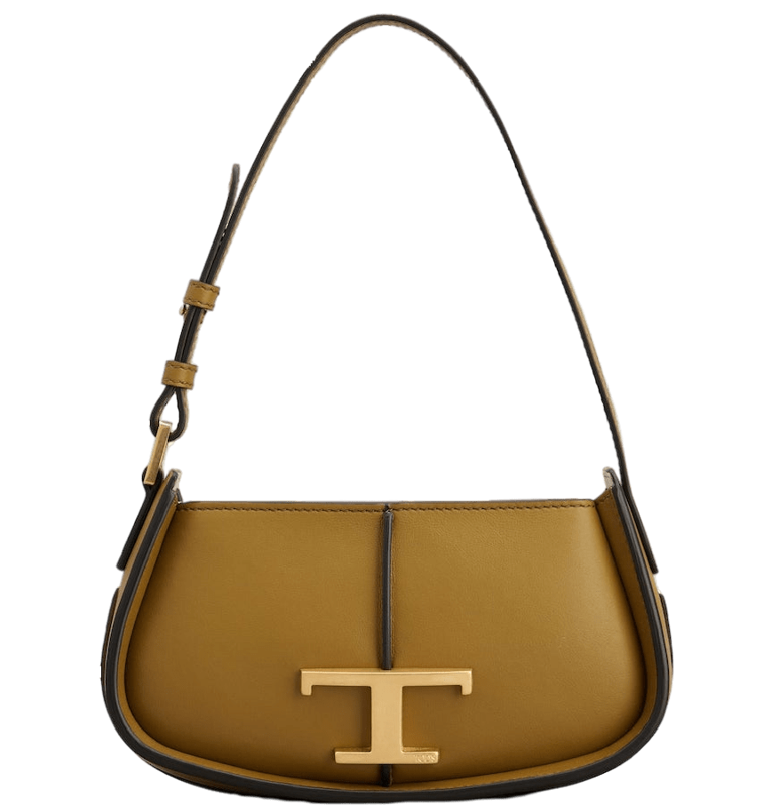  Túi Nữ Tod's T Timeless Shoulder Bag Leather Micro 'Green' 
