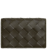  Ví Bottega Veneta Intrecciato Business Card Case 'Kaki' 