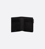  Ví Dior CD Icon Vertical Compact Card Holder 'Black' 