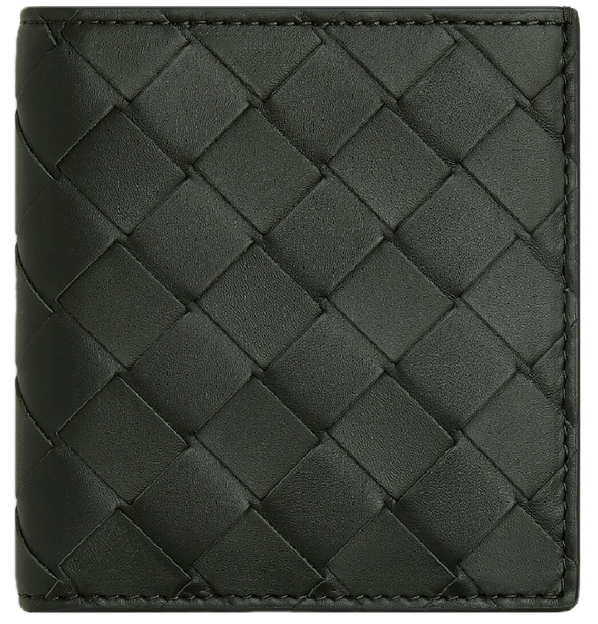  Ví Nam Bottega Veneta Intrecciato Slim Bi-Fold Wallet 'Green' 