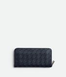  Ví Nam Bottega Veneta Intrecciato Zip Around Wallet 'Space' 