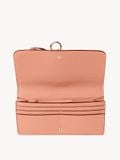  Ví Nữ Chloe Alphabet Wallet With Flap 'Terracotta Pink' 