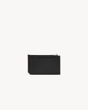  Ví Saint Laurent Paris Fragments Large Zip Card Case 'Black' 