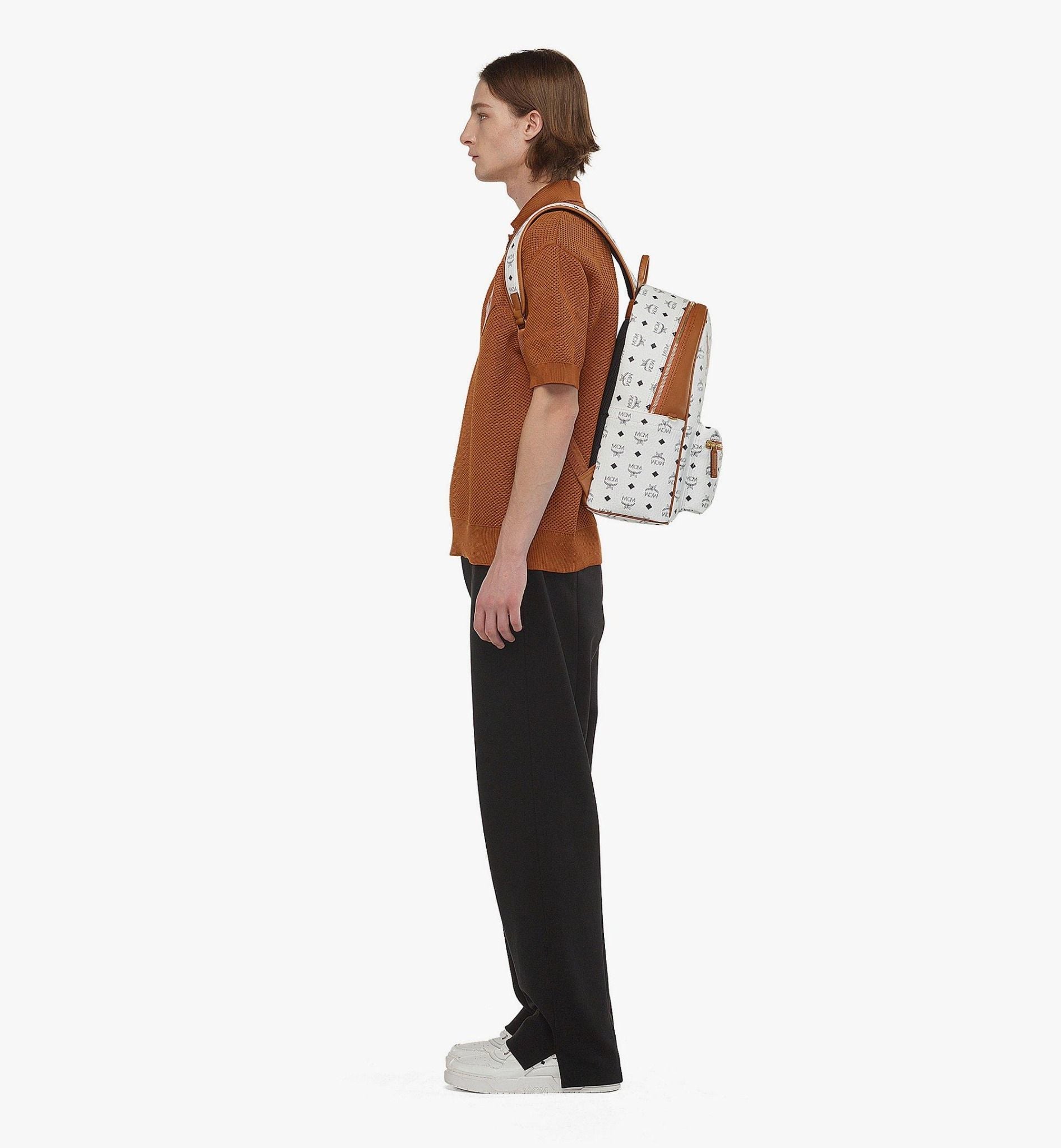  Balo MCM Stark Backpack 'White' 