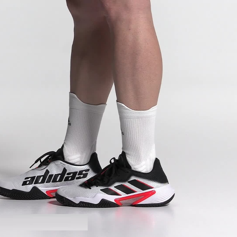  Giày Adidas Barricade 'Red White Black' 