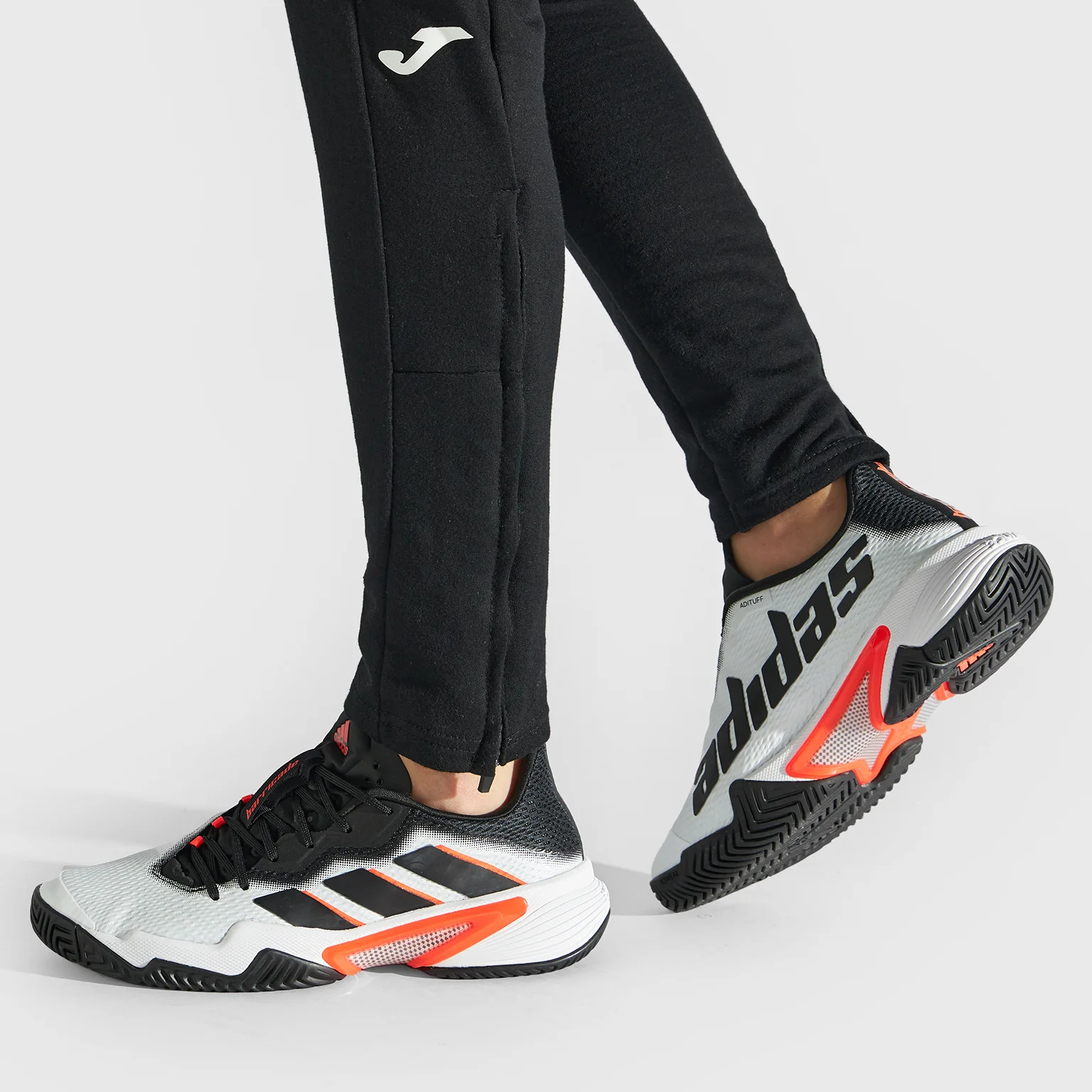  Giày Adidas Barricade 'Red White Black' 