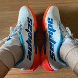  Giày Adidas Barricade 'White Blue Tint' 