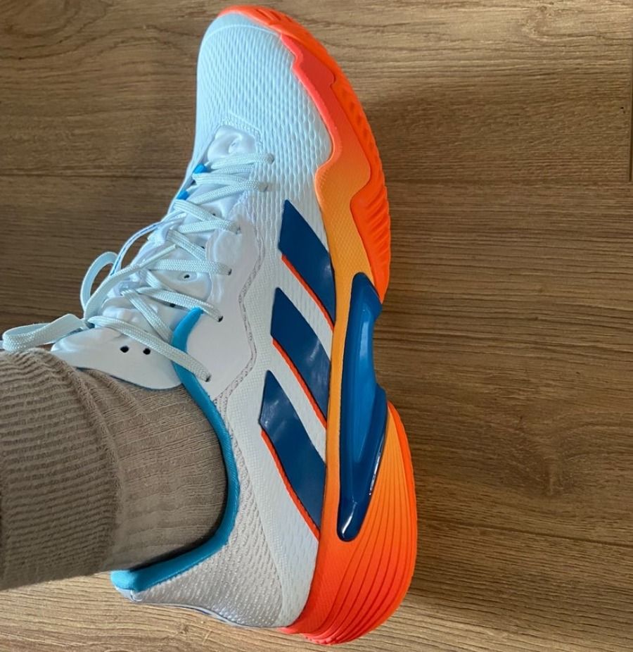  Giày Adidas Barricade 'White Blue Tint' 