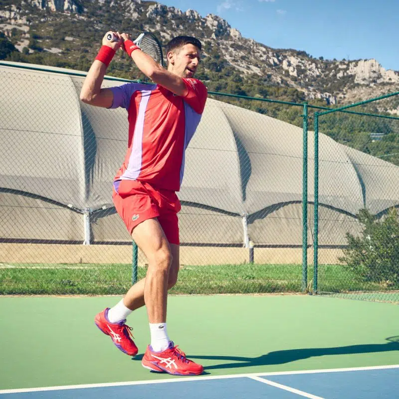  Giày Asics Court FF 3 'Red White' 