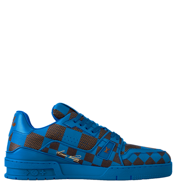  Giày Nam Louis Vuitton LV Trainers 'Blue' 