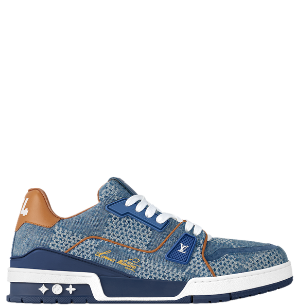  Giày Nam Louis Vuitton LV Trainers 'Blue' 
