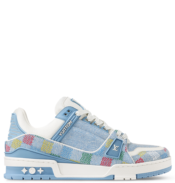  Giày Nam Louis Vuitton LV Trainers 'Blue' 