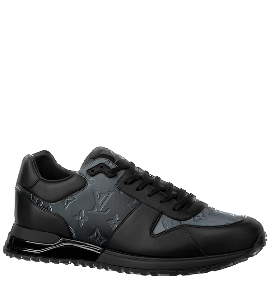  Giày Nam Louis Vuitton Run Away 'Black' 