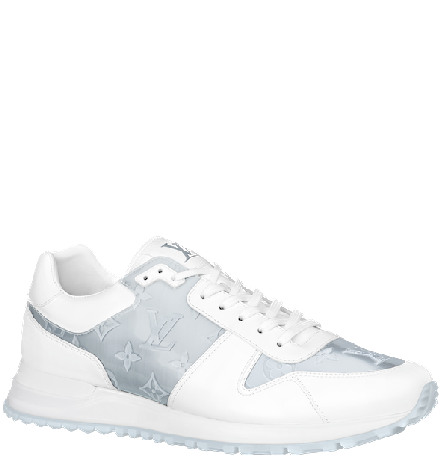  Giày Nam Louis Vuitton Run Away 'White' 