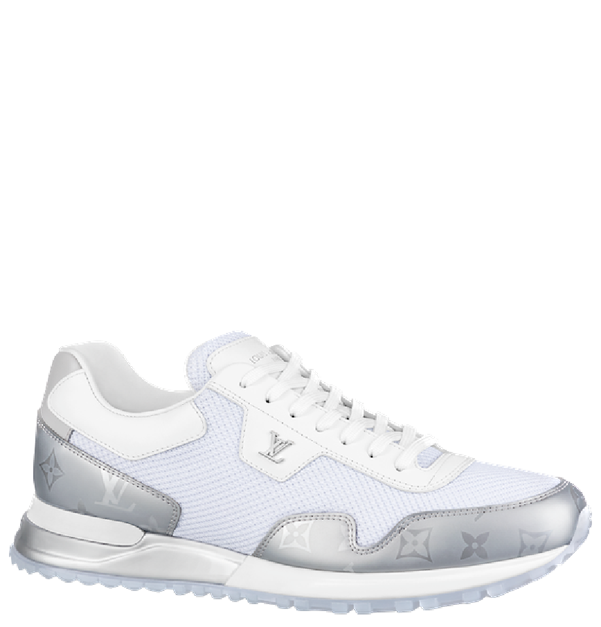  Giày Nam Louis Vuitton Run Away 'White' 