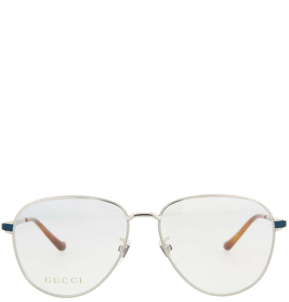  Kính Gucci Eyeglasses 'Silver Blue' 