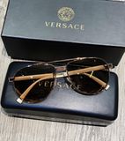  Kính Nam Versace Sunglasses 'Gold' 