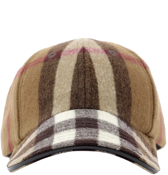  Mũ Burberry Baseball Cap In Wool 'Brown' 