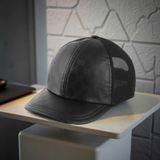  Mũ Gucci Leather Cap 'Black' 