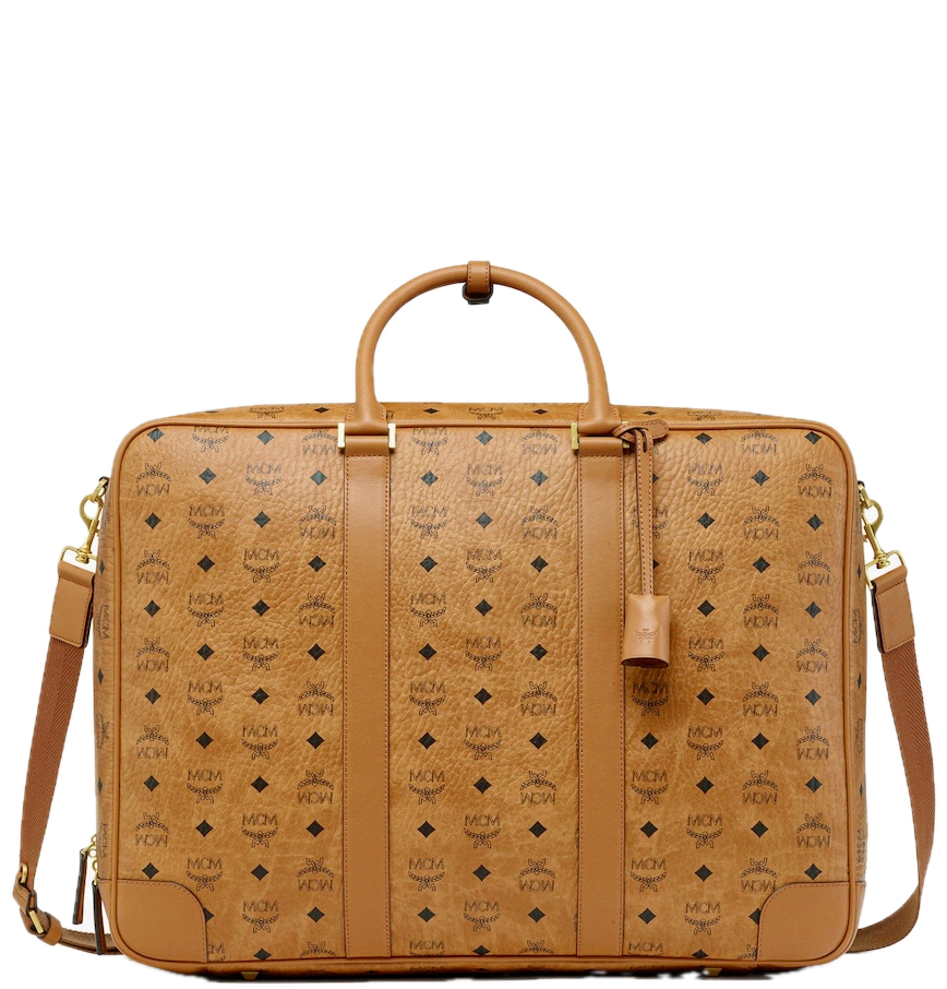  Túi MCM Ottomar Suitcase 'Cognac' 