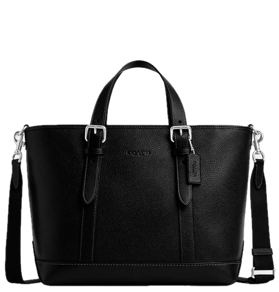  Túi Nam Coach Warner Tote Bag 'Black' 