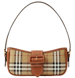  Túi Nữ Burberry Check Sling Bag 'Beige' 