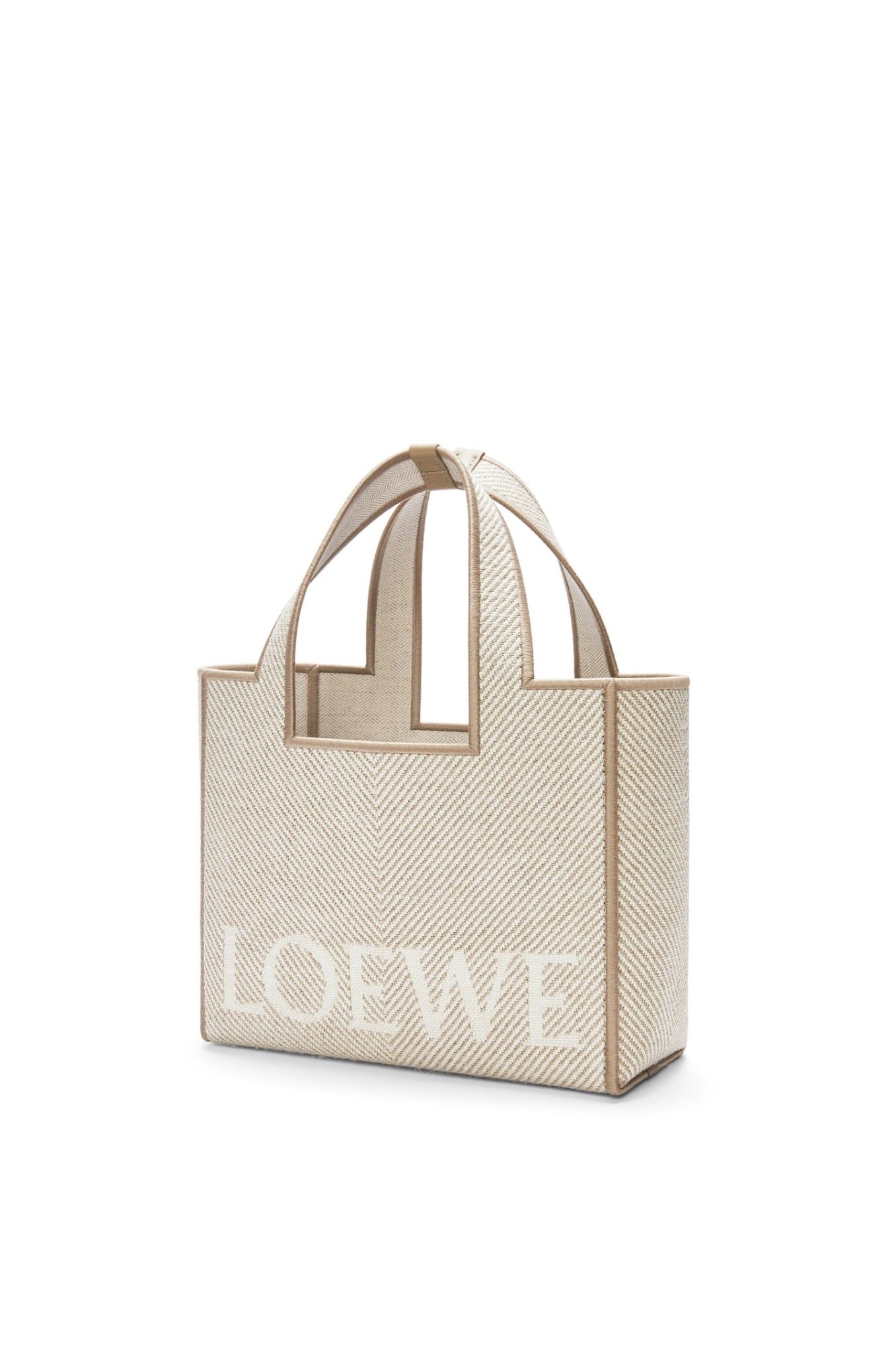  Túi Nữ Loewe Small Font Tote 'Ecru' 