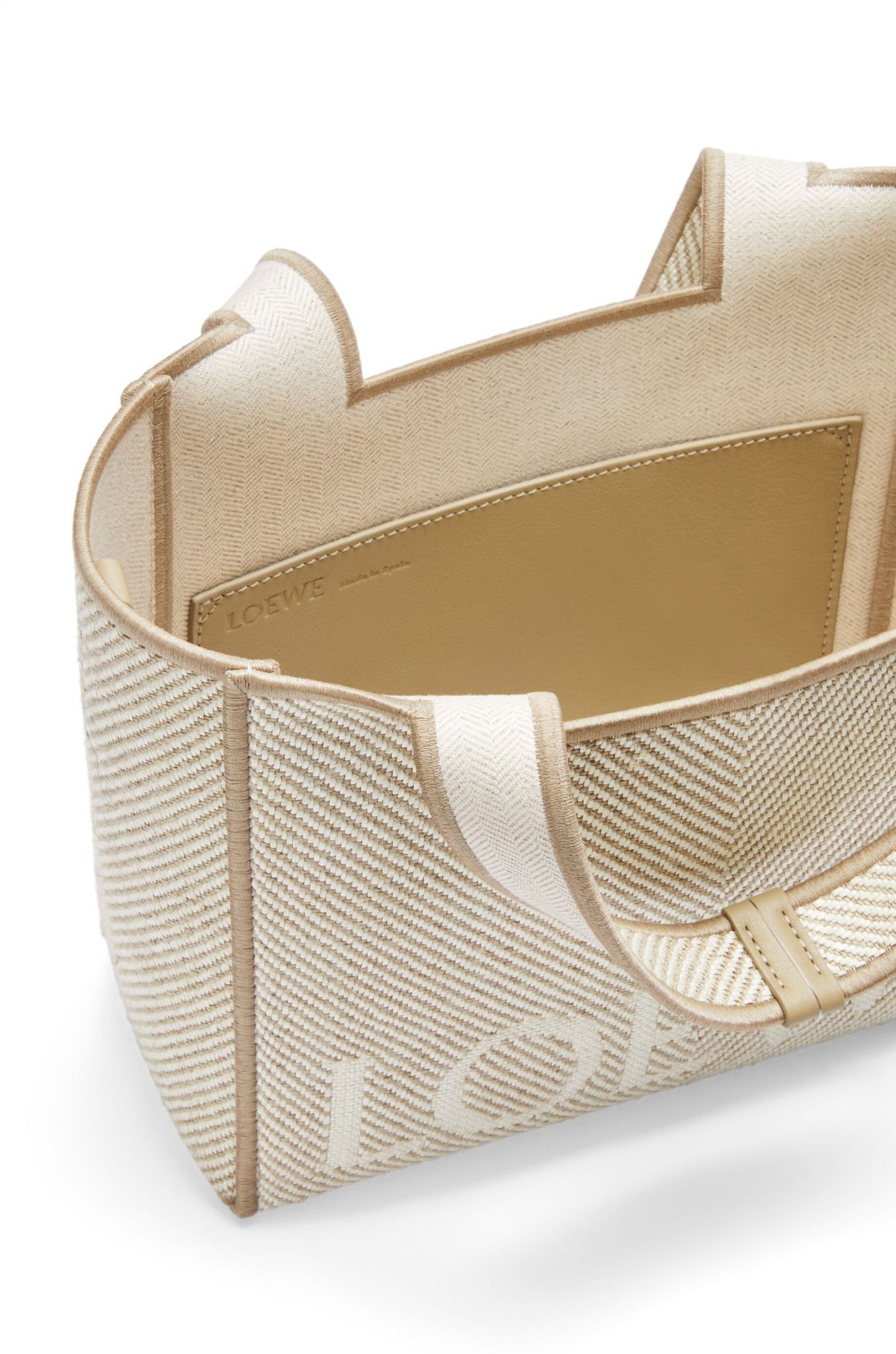  Túi Nữ Loewe Small Font Tote 'Ecru' 
