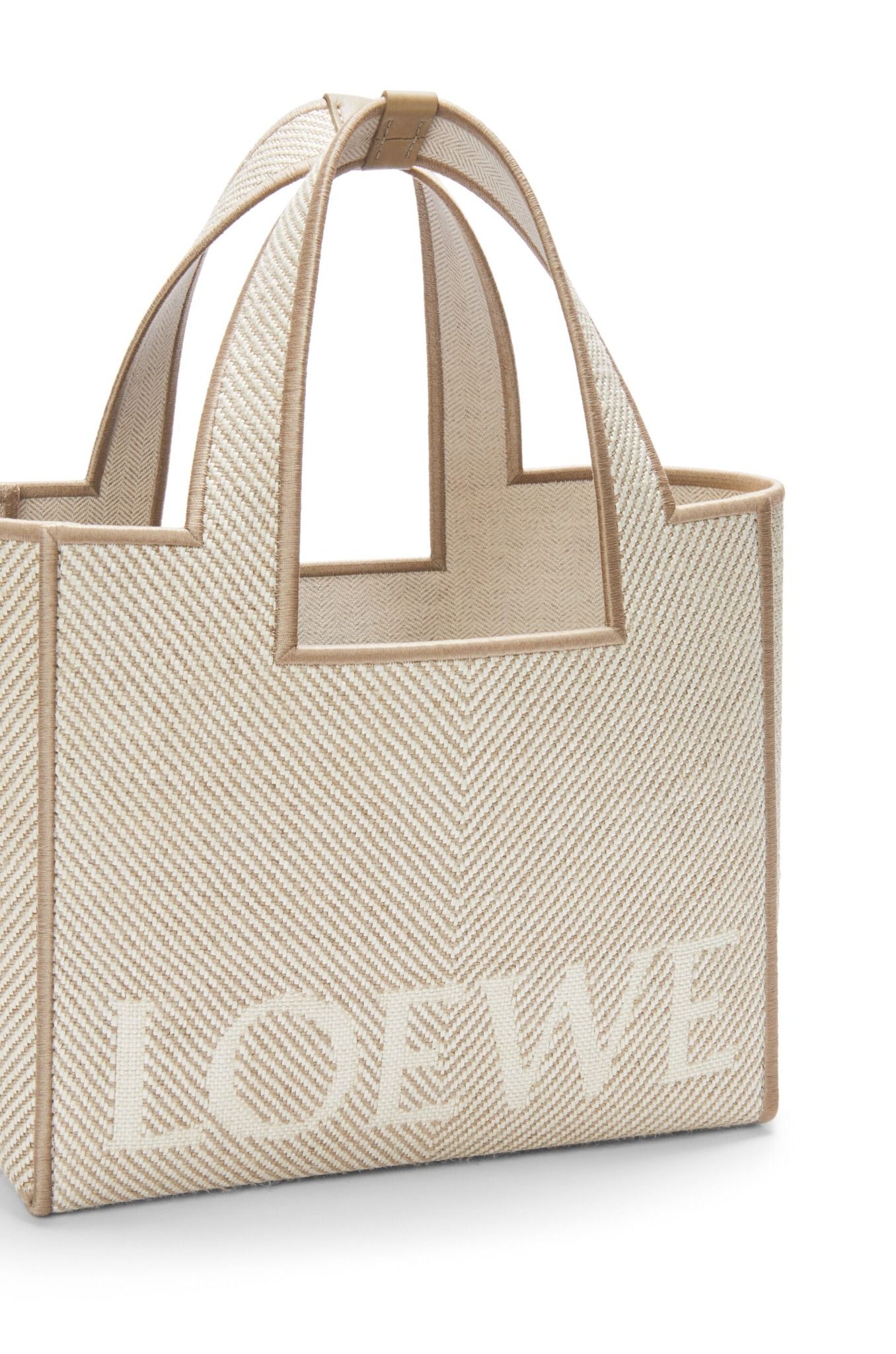  Túi Nữ Loewe Small Font Tote 'Ecru' 
