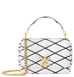  Túi Nữ Louis Vuitton GO-14 MM Bag 'White' 