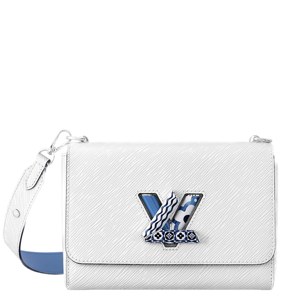  Túi Nữ Louis Vuitton Twist MM Bag 'White' 