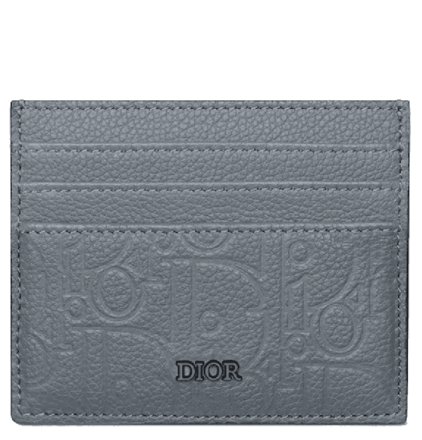  Ví Dior Card Holder 'Deep Gray' 
