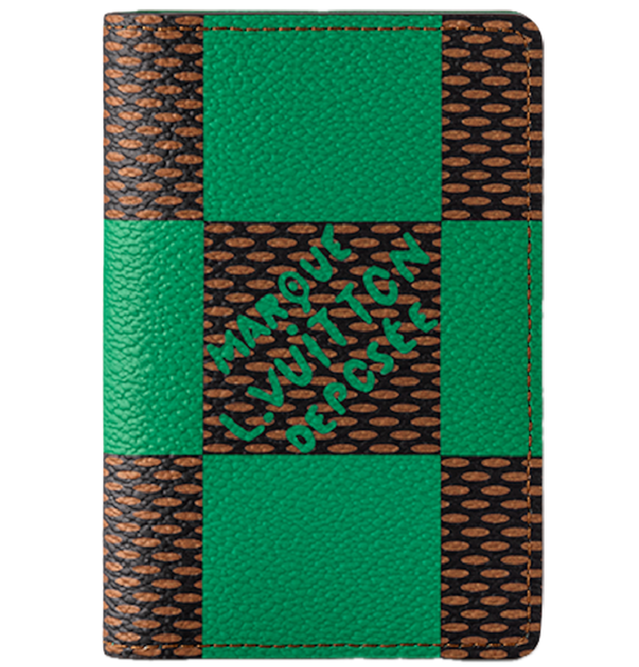  Ví Louis Vuitton Pocket Organiser 'Green' 