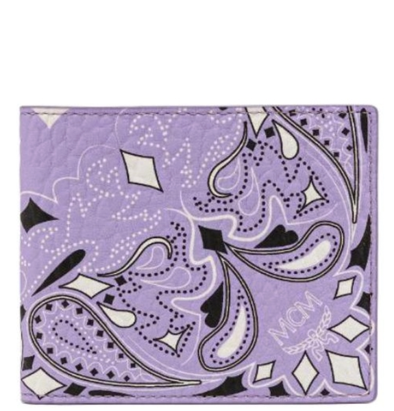  Ví Nam MCM Bifold Wallet 'Purple' 
