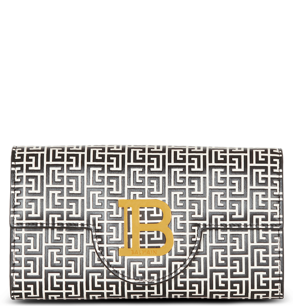  Ví Nữ Balmain B-Buzz Wallet 'Black' 