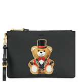  Túi Nữ Moschino Teddy Bear Clutch 'Black' 
