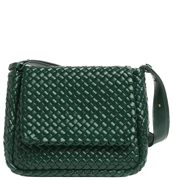  Túi Nữ Bottega Veneta Small Cobble Shoulder Bag 'Emerald Green' 